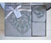 Постельное белье First Choice - VIP Mirabel Grey (Turkey), евро комплект